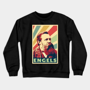 Friedrich Engels Vintage Colors Crewneck Sweatshirt